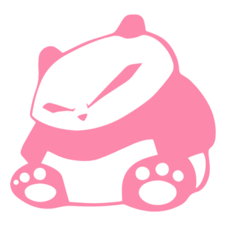 JDM Panda Decal (Pink)